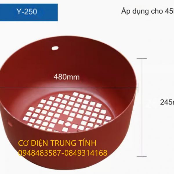 Nắp cánh quạt động cơ 45kw