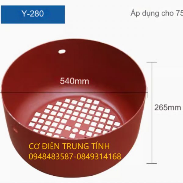 Nắp cánh quạt động cơ 75kw