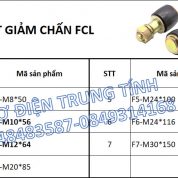 Bulong cao su khớp FCL