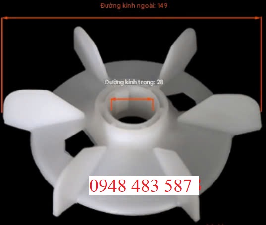 Cánh quạt động cơ Y-112-2