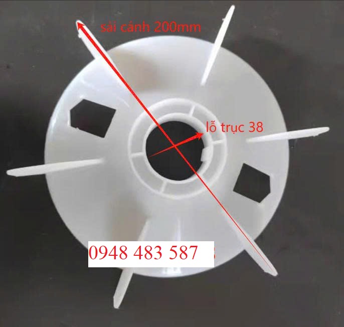 Cánh quạt động cơ Y-132-4