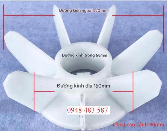 Cánh quạt động cơ Y3-280-2