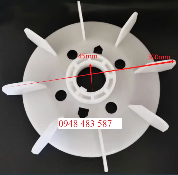 Cánh quạt động cơ trục 45mm