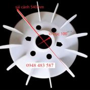 Cánh quạt động cơ trục 100mm