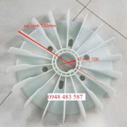 Cánh quạt động cơ lỗ 100mm