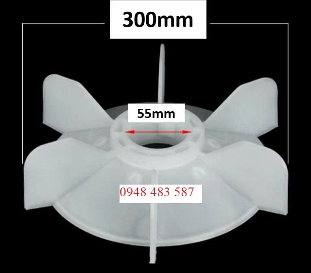 Cánh quạt động cơ lỗ 55mm