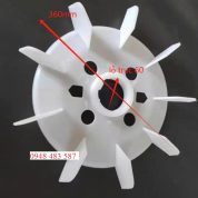 Cánh quạt động cơ trục 60mm
