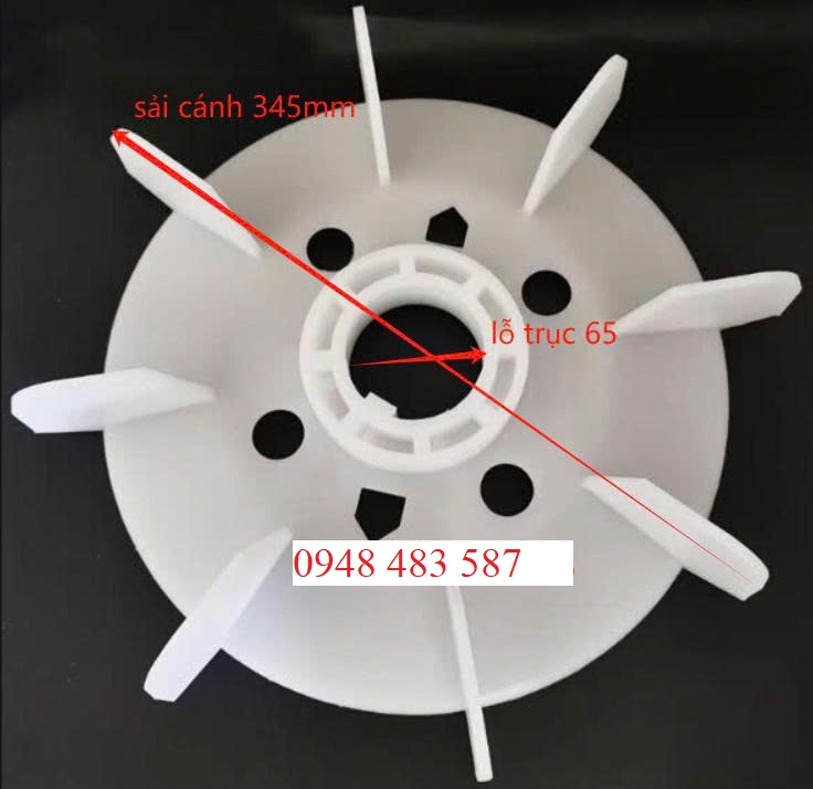 Cánh quạt động cơ trục 65mm