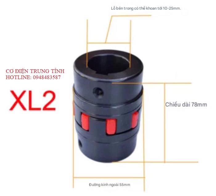 Khớp nối hoa mận XL2 Khớp nối hoa mận XL2