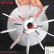 Cánh quạt xiết ốc YT-112 (trục phi 23)