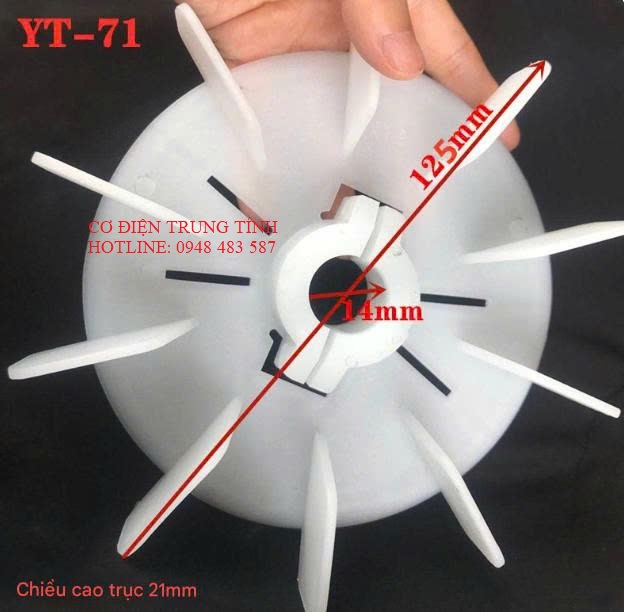 Cánh quạt xiết ốc YT-71 Cánh quạt xiết ốc YT-71