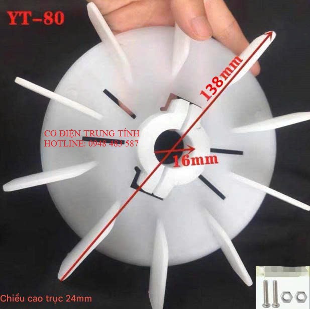 Cánh quạt xiết ốc YT-80
