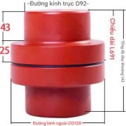 Khớp nối cao su NM128