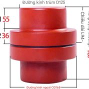 Khớp nối cao su NM168