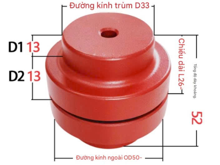 Khớp nối cao su NM50