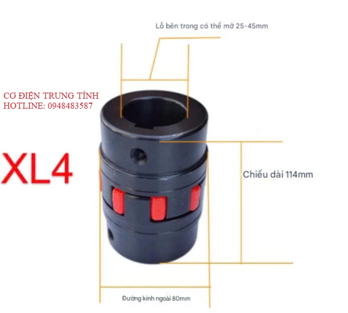 Khớp nối hoa mận XL4