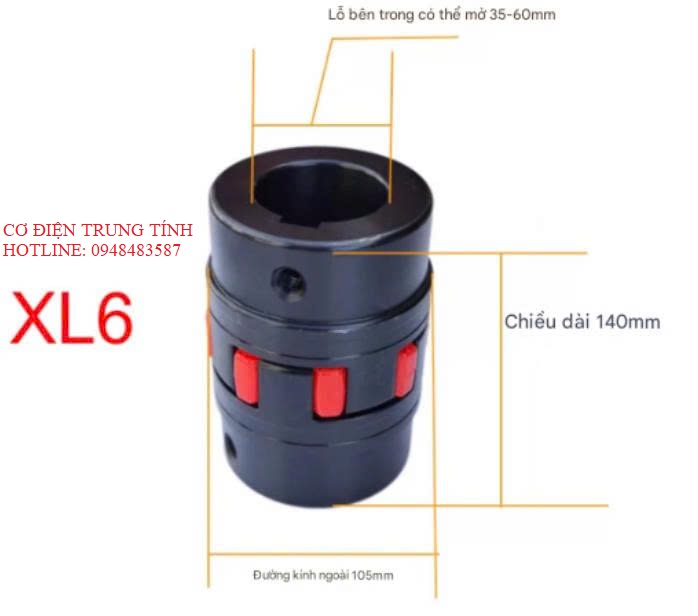 Khớp nối hoa mận XL6 Khớp nối hoa mận XL6