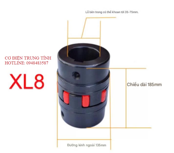 Khớp nối hoa mận XL8